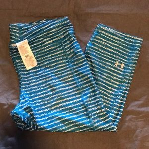 Under armour patterned 3/4 legging